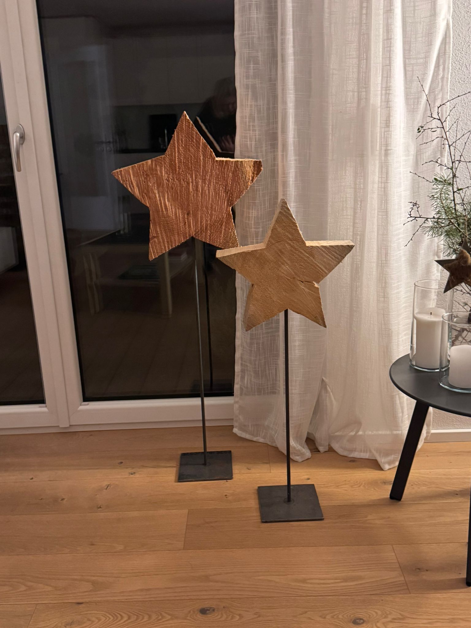 Sterne auf Ständer
