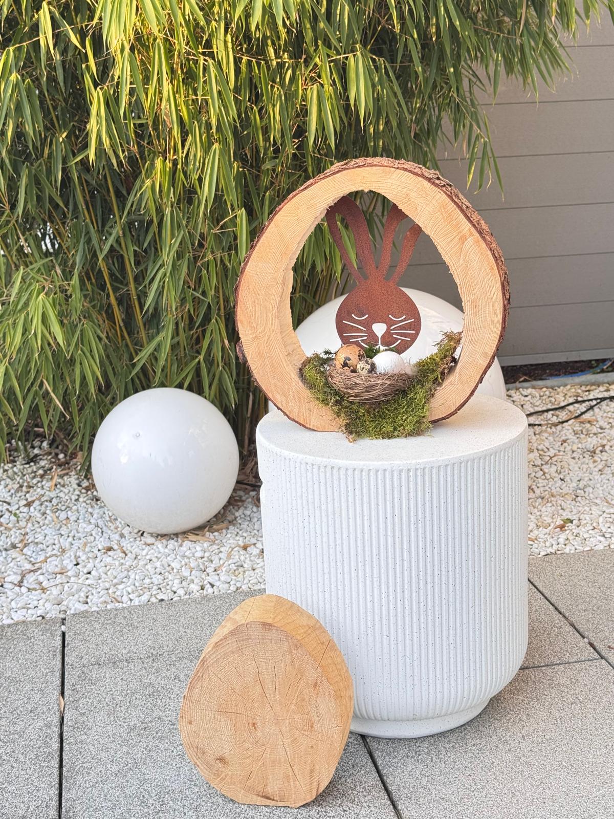 Baumscheibe Motiv Osterei
